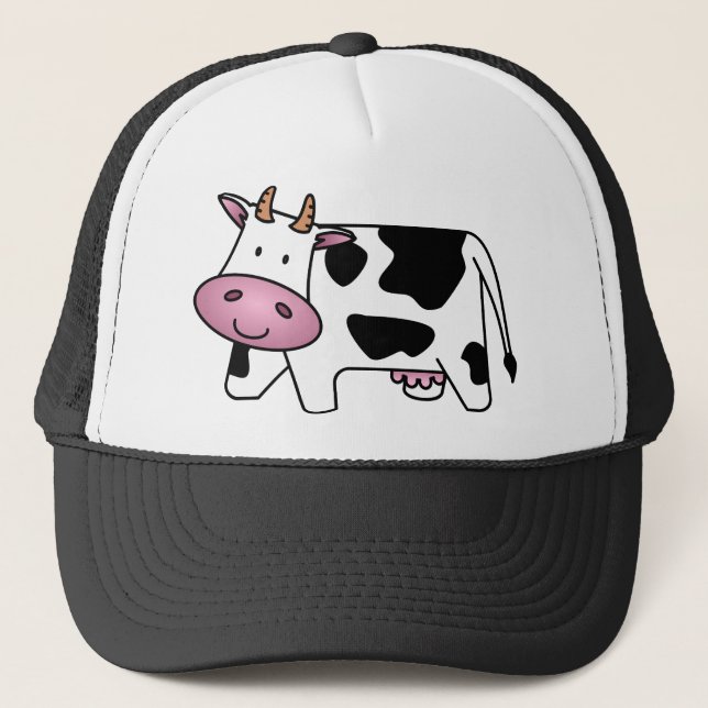 Happy Cow Trucker Hat (Front)