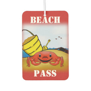 Happy Crab Air Freshener