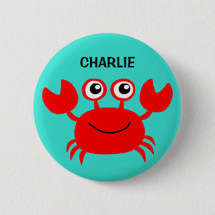 Happy Crab custom buttons