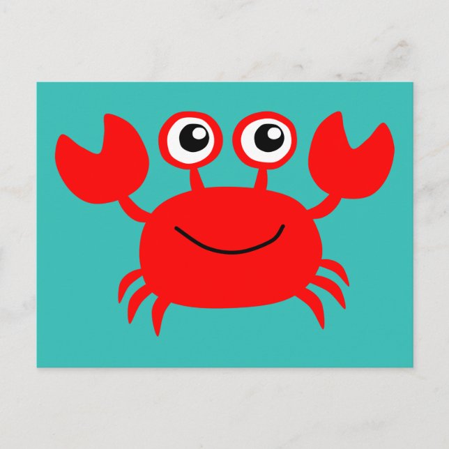 Happy Crab postcard (Front)