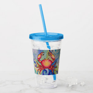 Happy Crab Tumbler