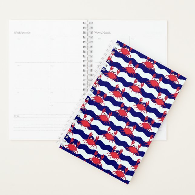 Happy Crabs Pattern Planner (Display)