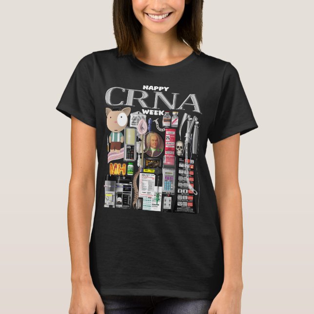 Happy CRNA Week 2024 T-Shirt (Front)