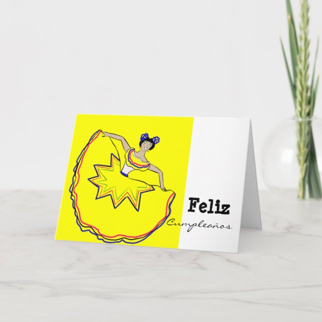 Happy Cumpleaños - What A Couple Of Bad Muchos Card (Front)