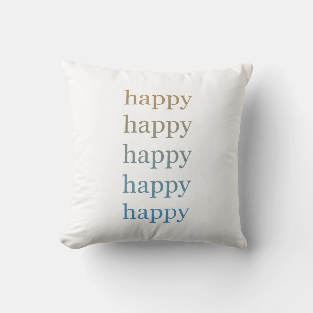 Happy Cushion (Front)