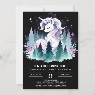 Happy Custom Horse Birthday Invitation