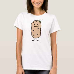Happy Cute Smiling Potato Potatoes T-Shirt