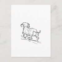 Happy Dachshund – Sausage Dog Illustration