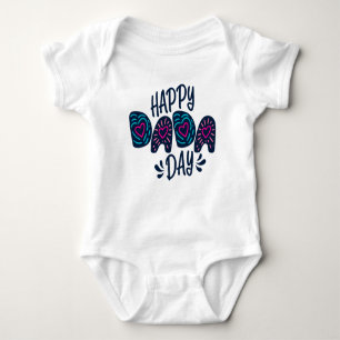 Happy Dada Day Happy Father's Day   Bodysuit