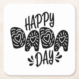 Happy Dada Day Happy Father's Day   Coaster