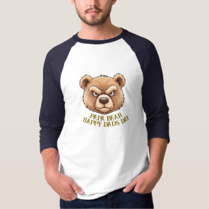 HAPPY DADS DAY I PAPA BEAR Custom T-Shirt
