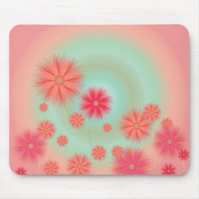 Happy daisies mouse pad (Front)