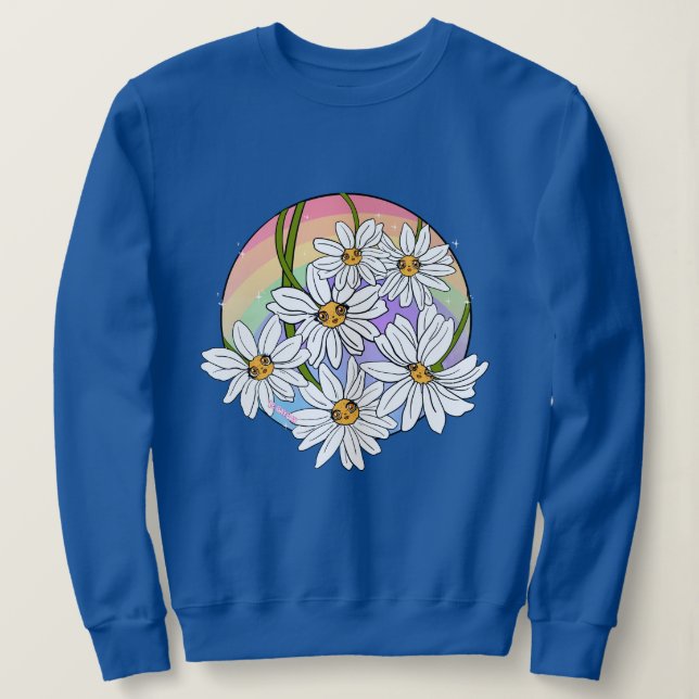 Happy Daisies! Sweatshirt (Design Front)