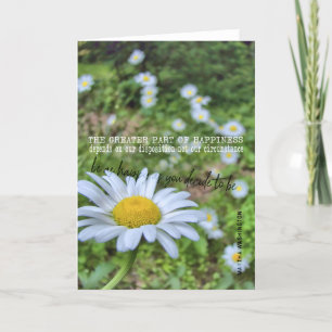 HAPPY DAISY Greeting Card