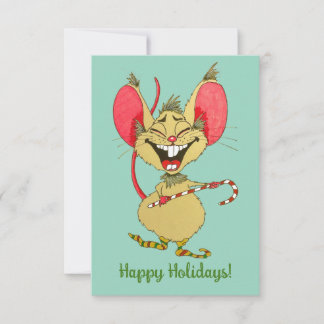 Happy Dance for Christmas! Thank You Card