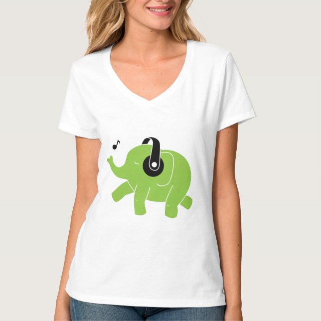 Happy Dancing Elephant Shirt (Front)