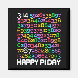 Happy day 3.14 math lover 67 math teacher kids magnet