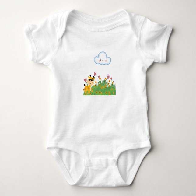 Happy day baby bodysuit (Front)