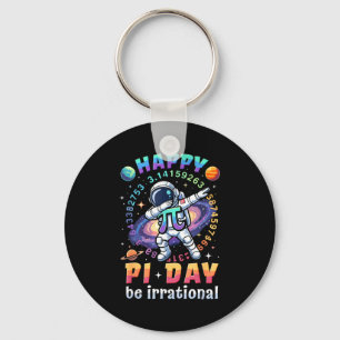 Happy day be irrational math lover teacher kids key ring