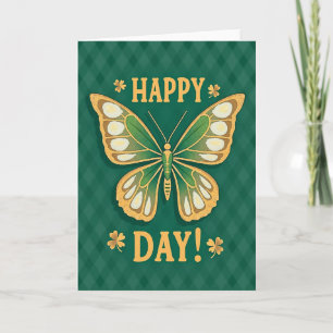 Happy Day Butterfly Art Card