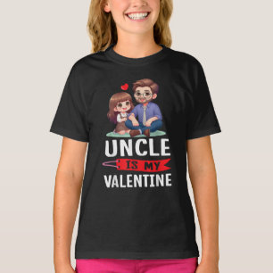 Happy Day Family Lover Uncle Is My Valentine T-Shirt