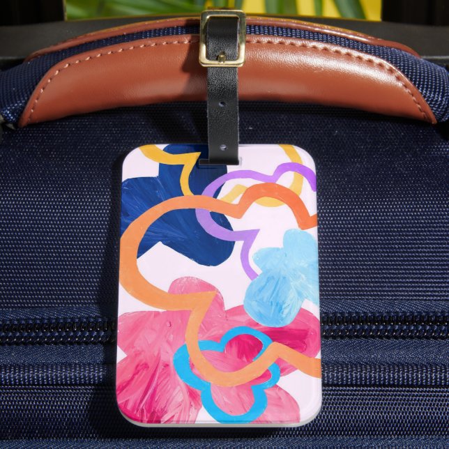 Happy Day Luggage Tag (Front Insitu 2)