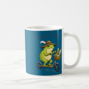 Happy day pie 3.14 frog scooter funny math teacher coffee mug