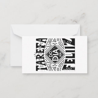 HAPPY DAY TASK / TASK OF THE DAY BE HAPPY ADVICE CARD
