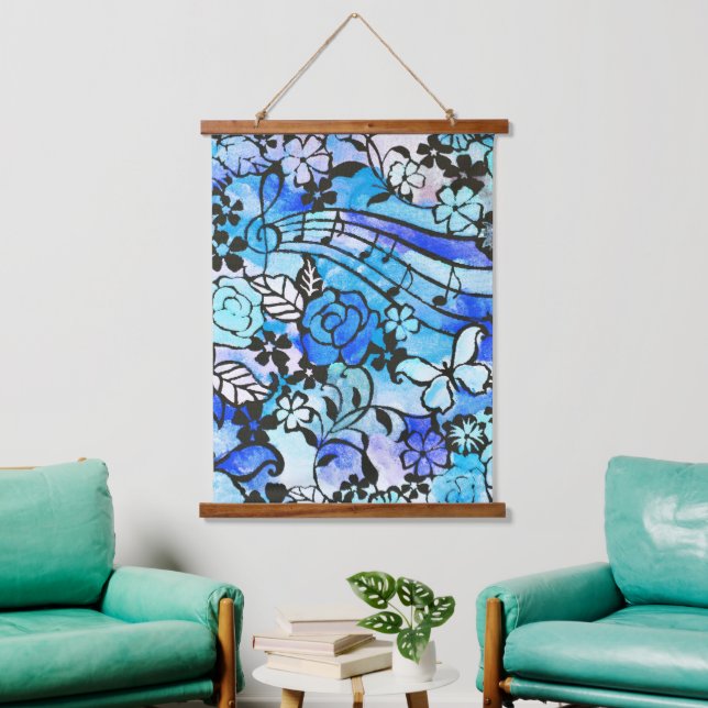 Happy Days are Here Again  Hanging Tapestry (Living Room)