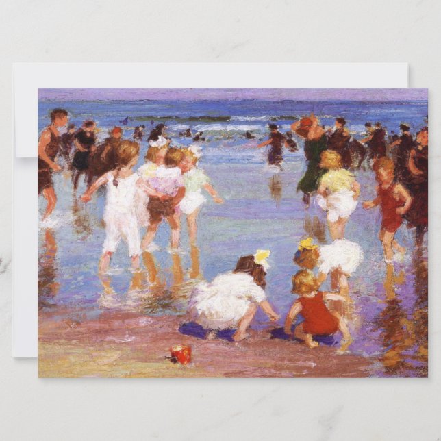 Happy Days at the Beach Card (Front)