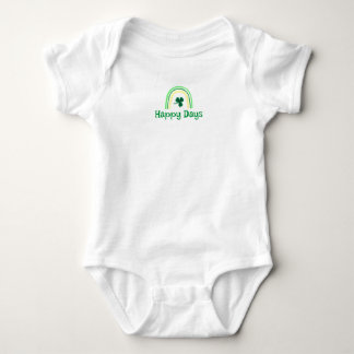“Happy Days” baby bodysuit 