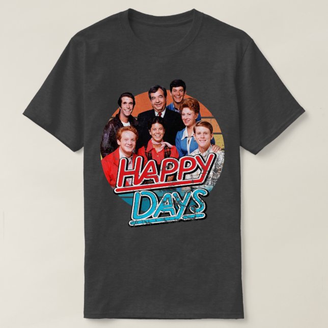 Happy Days sitcom 1974 T-Shirt (Design Front)