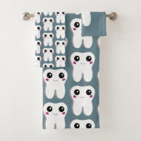 Happy Dental Tooth Smiling Cute Pattern