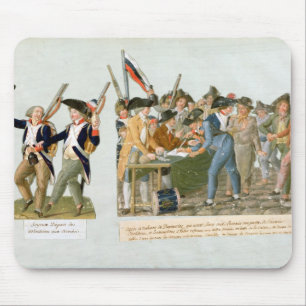 Happy Departure of the Army Volunteers Mouse Pad