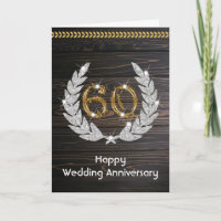 Happy Diamond 60th Wedding Anniversary