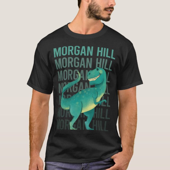 Happy Dinosaur Morgan Hill T-Shirt (Front)