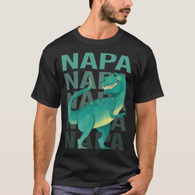 Happy Dinosaur Napa T-Shirt (Front)
