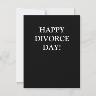 Happy Divorce Day
