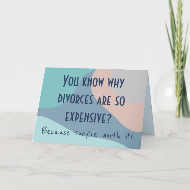 Happy Divorce Day Card (Front)
