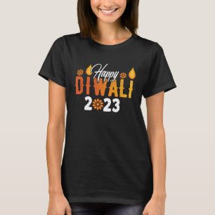 Happy Diwali 2023 Festival Of Lights Indian Hindu T-Shirt