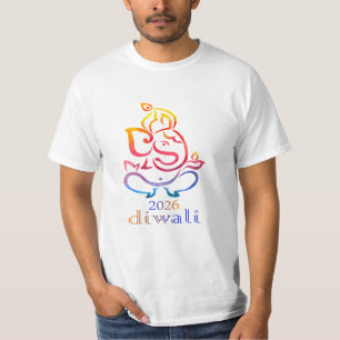 Happy Diwali 2026 - Indian Festival Essential T-Shirt