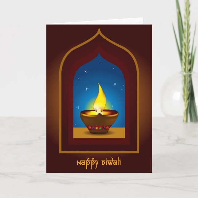 Happy Diwali Card (Front)
