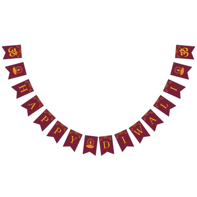 Happy Diwali Celebration Bunting (All)