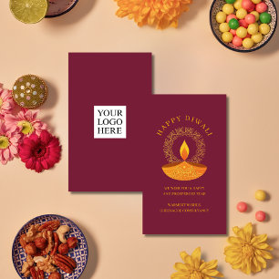 Happy Diwali Client Appreciation  Card
