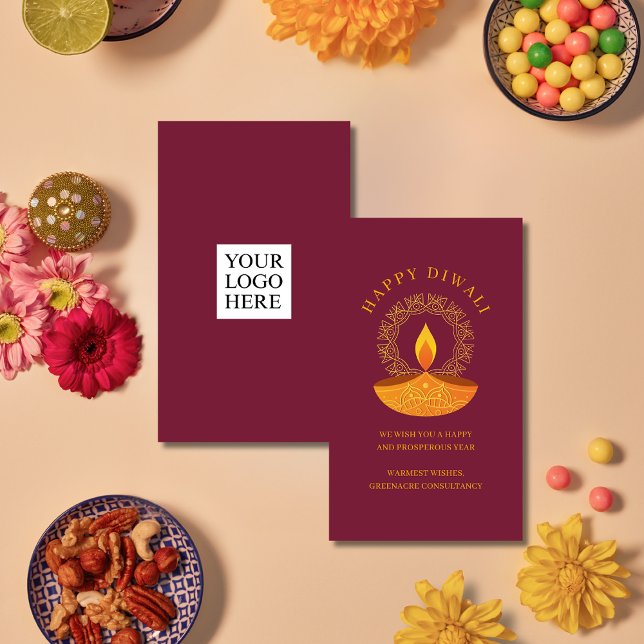 Happy Diwali Client Appreciation  Card (Creator Uploaded)