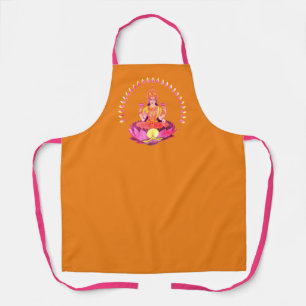 Happy Diwali - Deepalavi Lakshmi Goddess 1 Apron