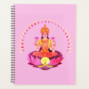 Happy Diwali - Deepalavi Lakshmi Goddess 1 Planner