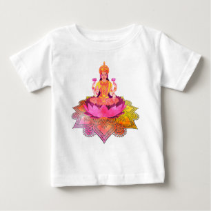 Happy Diwali - Deepalavi Lakshmi Goddess 4 Baby T-Shirt