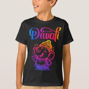 Happy Diwali Deepavali Hindu Indian Festival Of Li T-Shirt