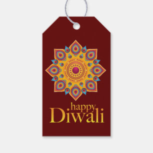 Happy Diwali Festival of Light Gift Tag